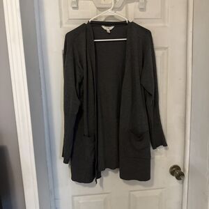 Terra & Sky Gray Cardigan